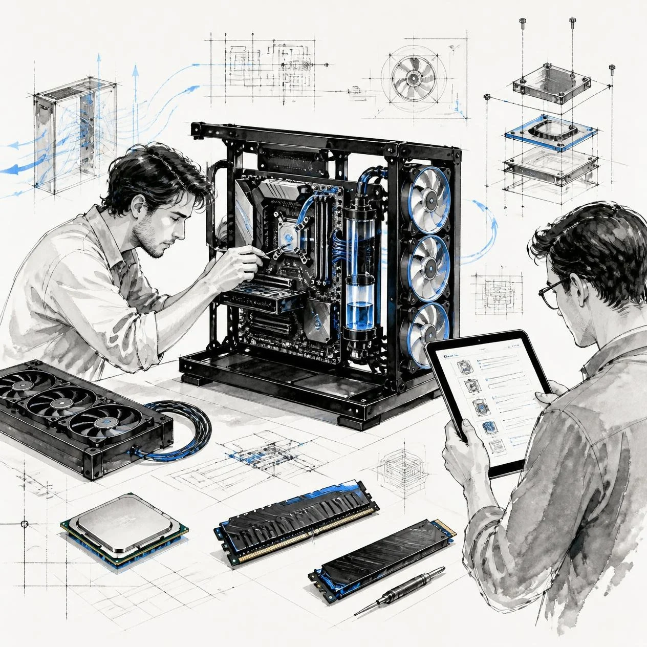 PC Bau und Hardware Konfguration